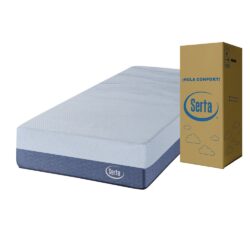 Colchon Box Express 0.80 Serta de Resortes Pocket 1 Plaza 80x190