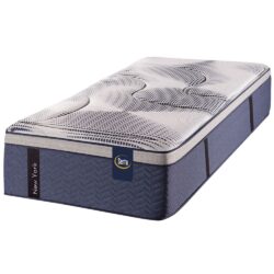 Colchon New York Plush Super Pillow 0.80 Serta de Resortes Pocket 1 Plaza 80x190