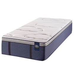 Colchon Pensilvania Firm Super Pillow 0.80 Serta de Resortes Pocket 1 Plaza 80x190