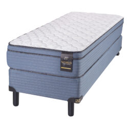 Sommier y Colchon Aspen 0.80 King Koil de Resortes 1 Plaza 80x190