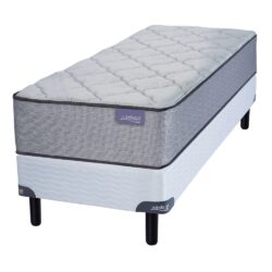 Sommier y Colchon Onix 0.80 Inducol de Resortes 1 Plaza 80x190