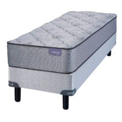 Sommier y Colchon Onix 0.90 Inducol de Resortes 1 Plaza y media 90x190