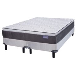 Sommier y Colchon Pocket Extra Comf 1.60x2.00 Inducol de Resortes 2 Plazas y media 160x200