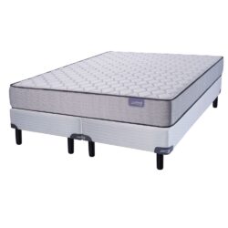 Sommier y Colchon Vinson 1.60x0.20x2.00 Inducol de Espuma 2 Plazas y media 160x200