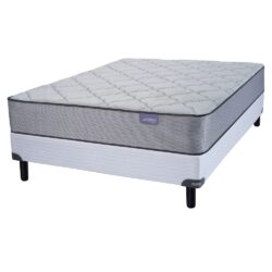 Sommier y Colchon Onix 1.30 Inducol de Resortes 2 Plazas 130x190