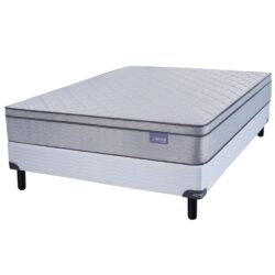 Sommier y Colchon Pravia 1.30 Inducol de Resortes 2 Plazas 130x190