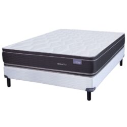 Sommier y Colchon Nimbus Visco 1.40x0.27 Inducol de Espuma 2 Plazas 140x190