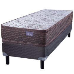 Sommier y Colchon Aural 0.80x0.29 Inducol de Espuma 1 Plaza 80x190
