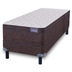 Sommier y Colchon Aural 0.80x0.29 Inducol de Espuma 1 Plaza 80x190
