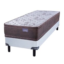 Sommier y Colchon Aural 0.90x0.29 Inducol de Espuma 1 Plaza y media 90x190