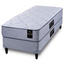 Sommier y Colchon Bradley 0.80 King Koil de Resortes Pocket 1 Plaza 80x190