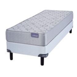 Sommier y Colchon L. Dorada 0.80x0.20 Inducol de Espuma 1 Plaza 80x190