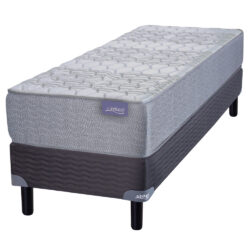 Sommier y Colchon L. Dorada Premium 0.90x0.26 Inducol de Espuma 1 Plaza y media 90x190
