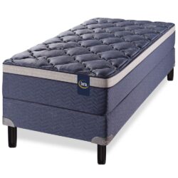 Sommier y Colchon Kentucky Premium Foam 0.80x0.29x1.90 Serta de Espuma 1 Plaza 80x190