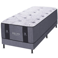 Sommier y Colchon Lexington Gris 0.80 King Koil de Espuma 1 Plaza 80x190
