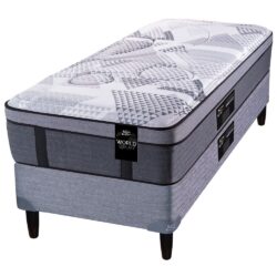 Sommier y Colchon 120 GOLD - Luxury Pocket 0.80 King Koil de Resortes Pocket 1 Plaza 80x190