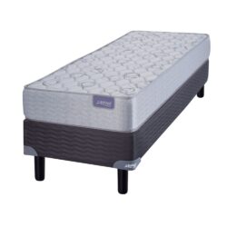 Sommier y Colchon L. Dorada 0.80x0.24 Inducol de Espuma 1 Plaza 80x190