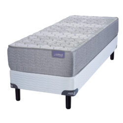 Sommier y Colchon L. Dorada Premium 0.80x0.26 Inducol de Espuma 1 Plaza 80x190