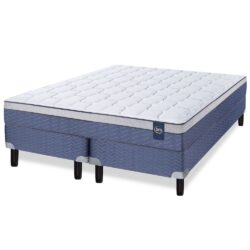 Sommier y Colchon Florida Pocket Firm Super Pillow 1.60x2.00 Serta de Resortes Pocket 2 Plazas y media 160x200