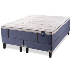 Sommier y Colchon Pensilvania Firm Super Pillow 1.60x2.00 Serta de Resortes Pocket 2 Plazas y media 160x200