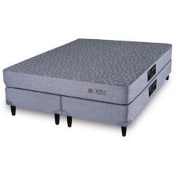 Sommier y Colchon XL Ext. Life Comf. Sensations 1.60x2.00 King Koil de Resortes 2 Plazas y media 160x200