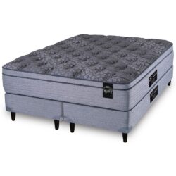 Sommier y Colchon XL E. Life Advanced C.S 1.60x2.00 King Koil de Resortes 2 Plazas y media 160x200