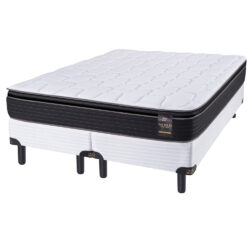 Sommier y Colchon Finesse PT 1.60x2.00 King Koil de Espuma 2 Plazas y media 160x200