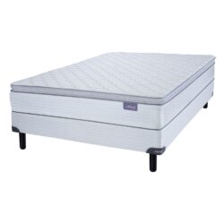 Sommier y Colchon April PT 1.30 Inducol de Resortes 2 Plazas 130x190