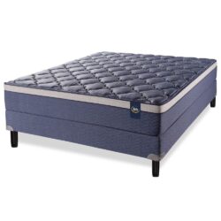 Sommier y Colchon Kentucky Premium Foam 1.30x0.29x1.90 Serta de Espuma 2 Plazas 130x190