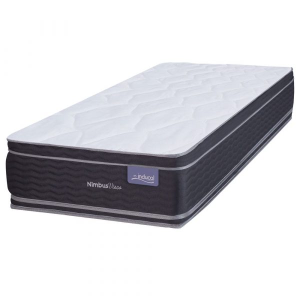 Colchon Nimbus Visco 1.00x2.00 Inducol de Espuma 1 Plaza y media 100x200