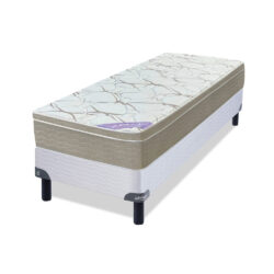 Sommier y Colchon Pocket Firm 0.80x190 Inducol de Resortes 1 Plaza 80x190