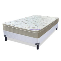 Sommier y Colchon Pocket Firm 130x190 Inducol de Resortes 2 Plazas 130x190