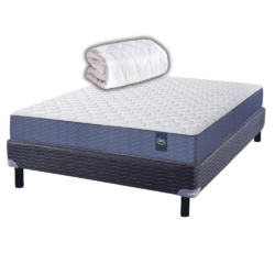 Conjunto Indiana Extra Firm 1.40 Serta 1 UN COMBO