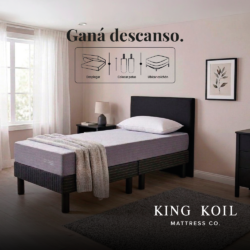 Sommier Plegable 0.80 King Koil de Espuma 1 Plaza 80x190
